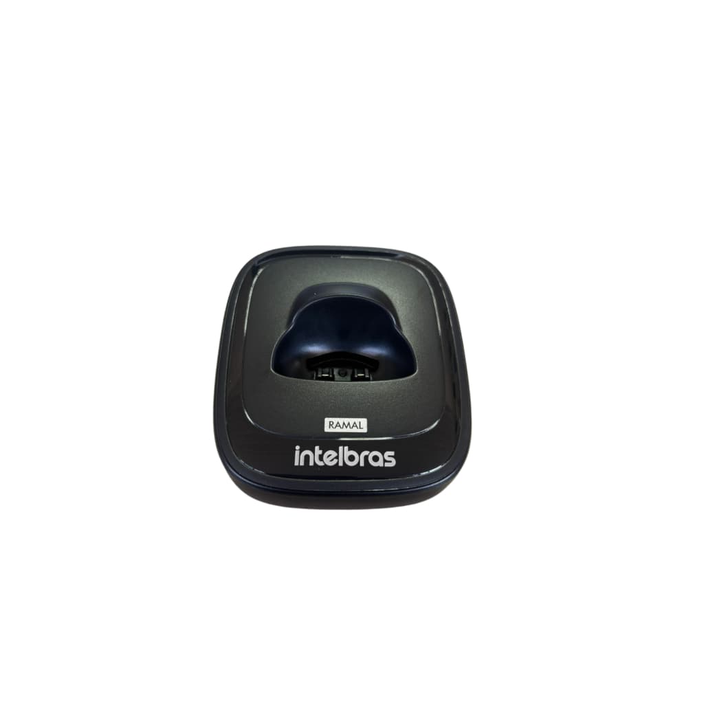 Base Ramal Carregadora Do Telefone Sem Fio Intelbras Ts 2510 Preto