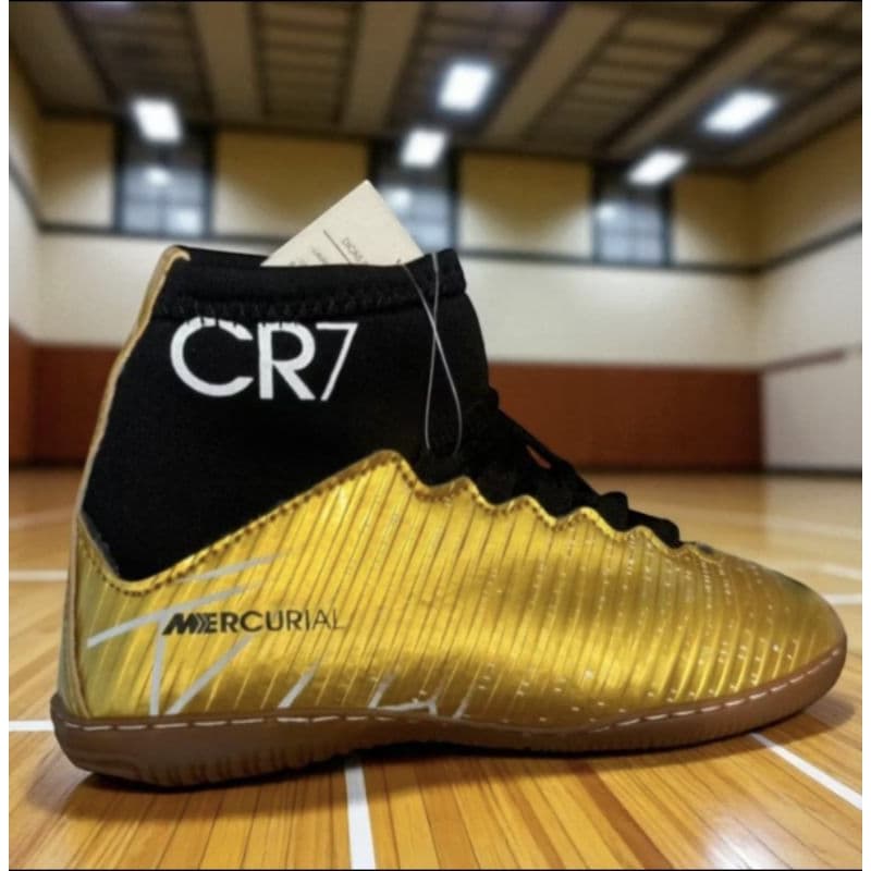 Futsal Chuteira Infantil Salão Quadra Costurada e Colada