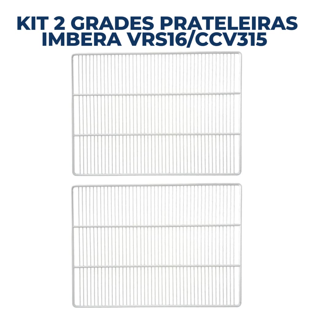 Kit 2 Grades Prateleiras Para Imbera Vrs16