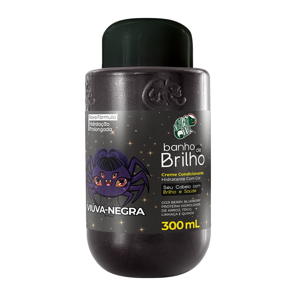 Banho de Brilho Kamaleão Color - Viúva Negra - 300 ml