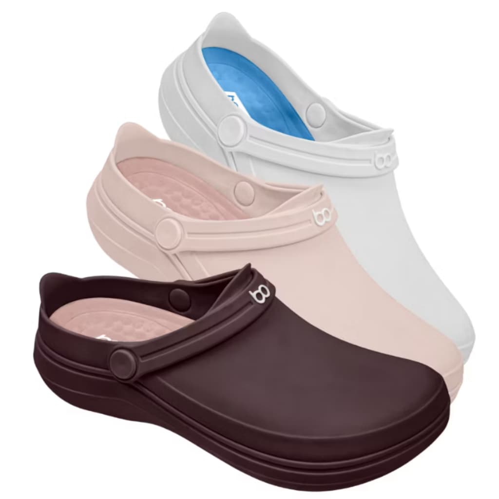 Sapato Babuche Feminino Sandália Feminina Palmilha Ortopédica Safe