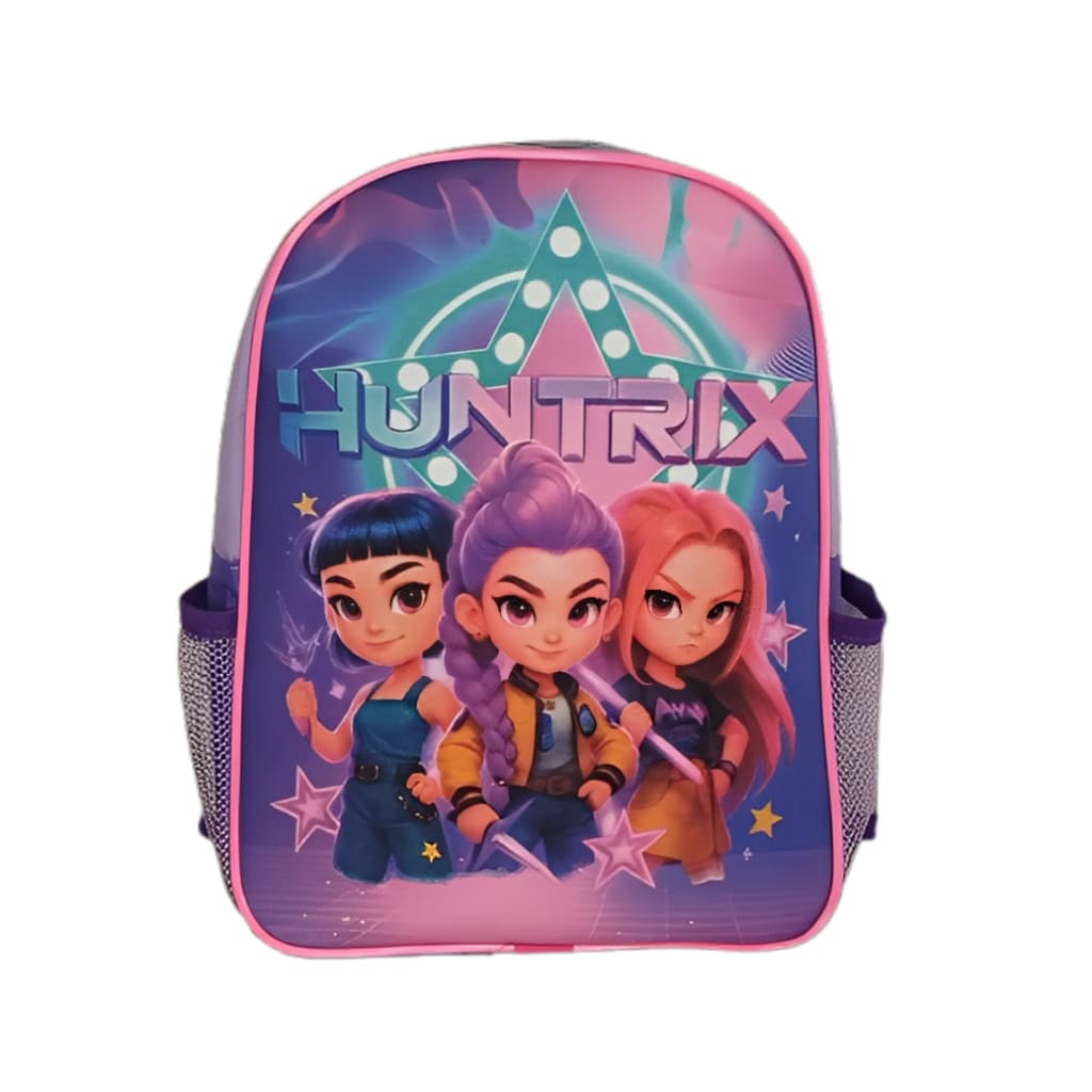 Mochila escolar Meninas Guerreiras do k-pop Acompanha um estojo  jardim pré escola  0 a 6 anos