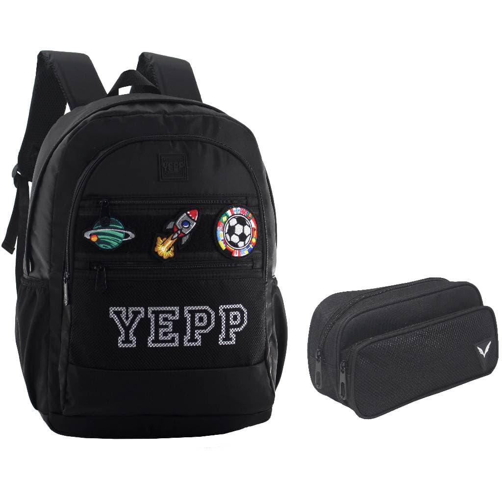 Mochila Escolar Feminina Ou Kit Com Estojo Juvenil Volta Às Aulas 2026 Coleção Nova - Yepp