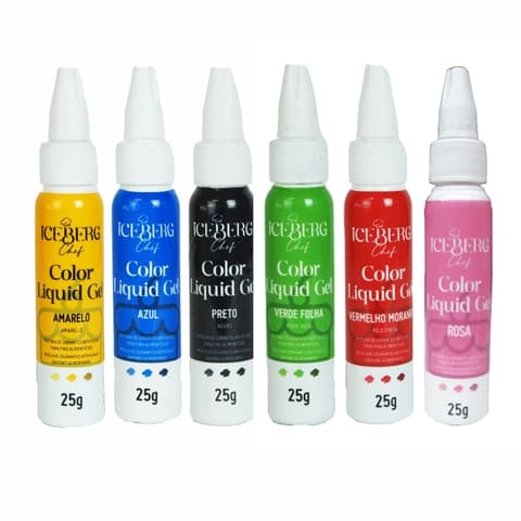 Corante Liquid Gel Iceberg - 25g