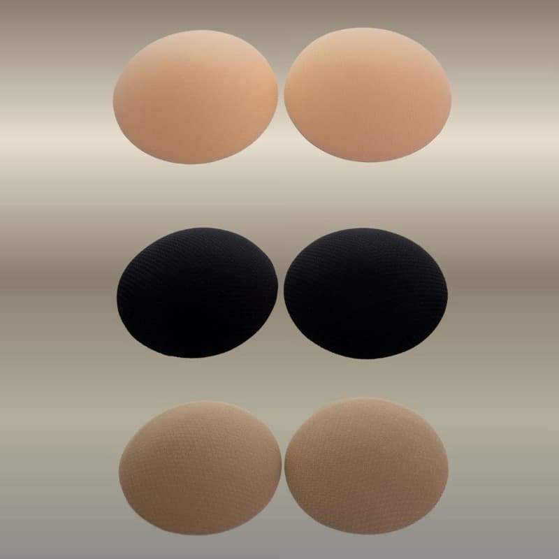 Kit 4 Pares Bojo Oval Redondo Removível Espuma Macia Para Confecção.