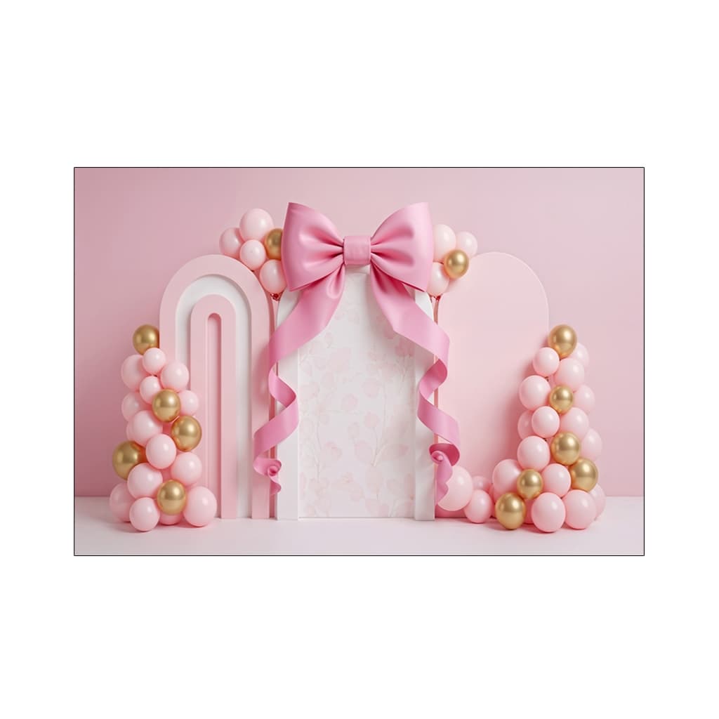 Fundo Fotográfico - Ensaio Laço Rosa 043