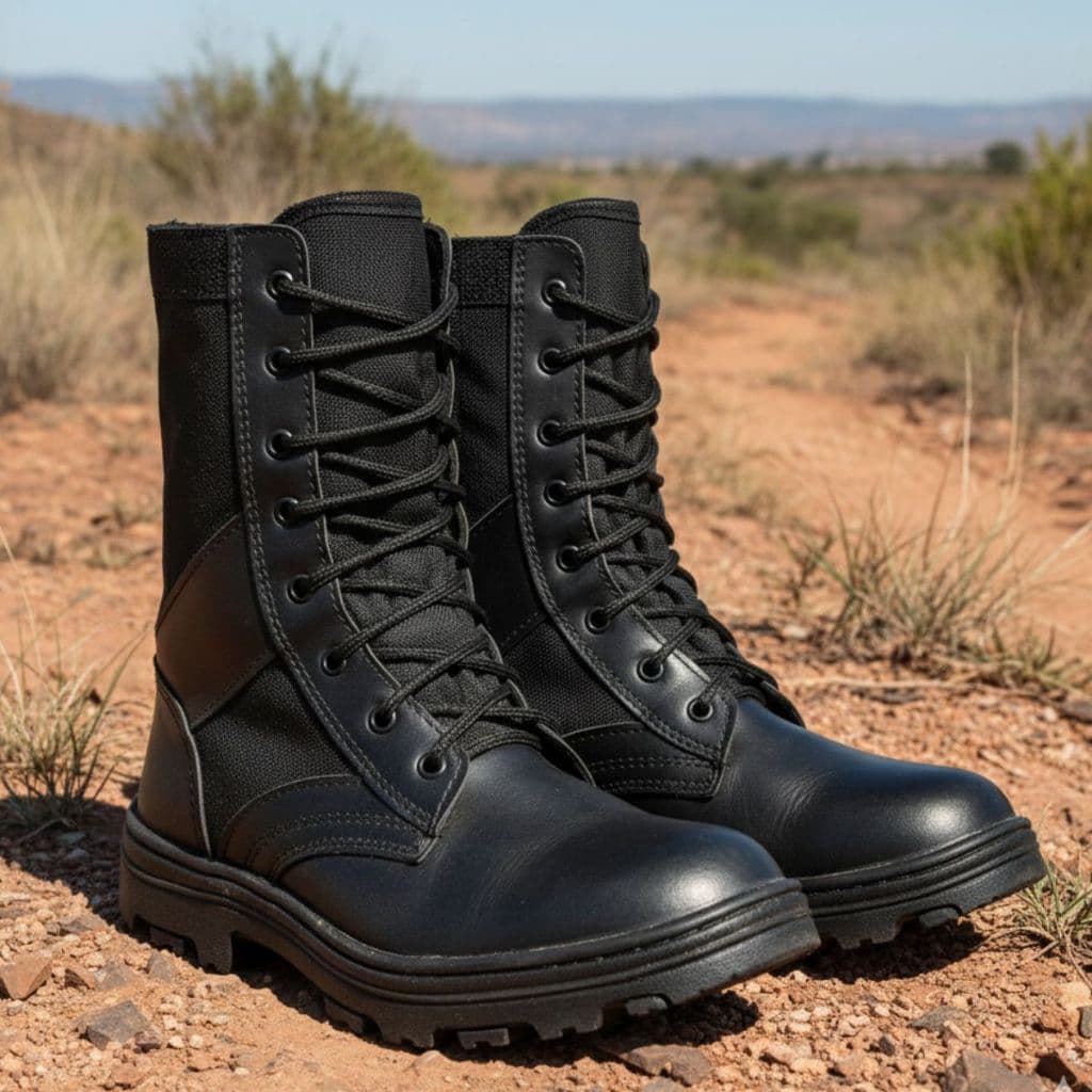 Bota Masculino Militar Casual Preto Promoção Imperdivel