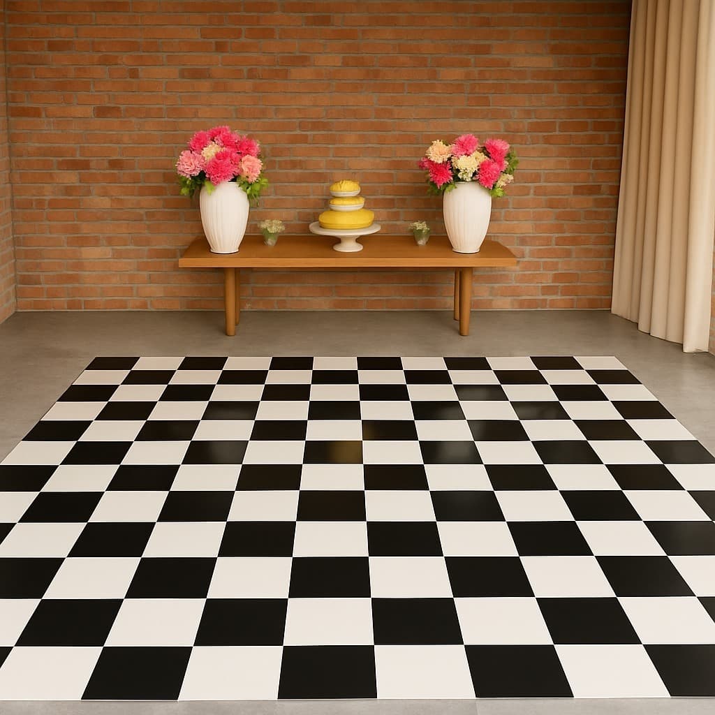 Pista de Dança Festa com Dupla Face 2,00 x 1,50