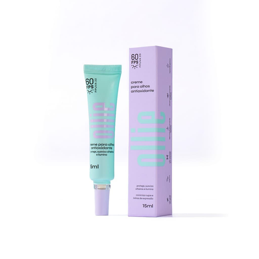 Ollie Creme para Olhos Antioxidante FPS60