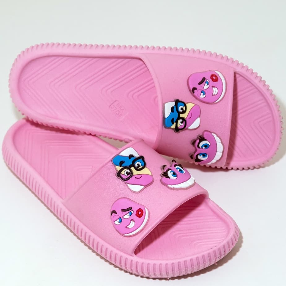 Chinelo Nuvem Fini Slide Macio Leve Doce Infantil Juvenil Feminino Rosa