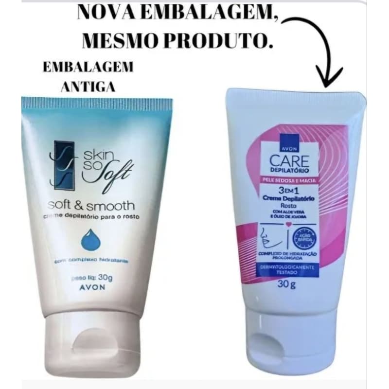 Creme Depilatório Avon Novas embalagens