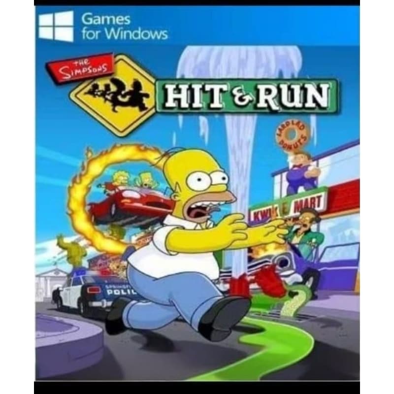 The Simpsons Hit & Run (PC) – Português + Crack / midia fisica