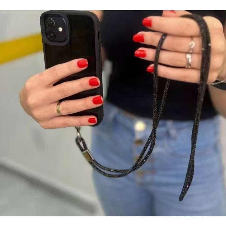 CORDAO PRA  CELULAR COM BRILHO