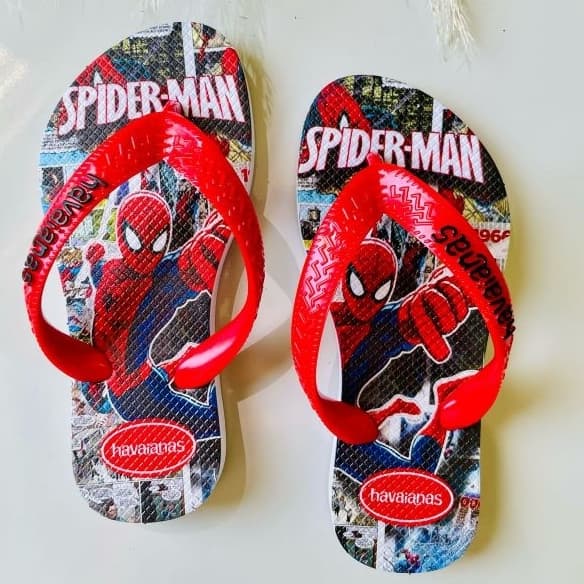 Chinelo Infantil Menino/Menina Estampas, Sonic, Princesas, McQueen, Homem Aranha Envio Rápido