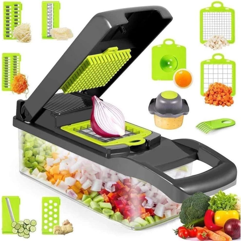 Cortador Multifuncional Fatiador De Verduras/frutas/legumes / 16 em 1 / 6 em 1