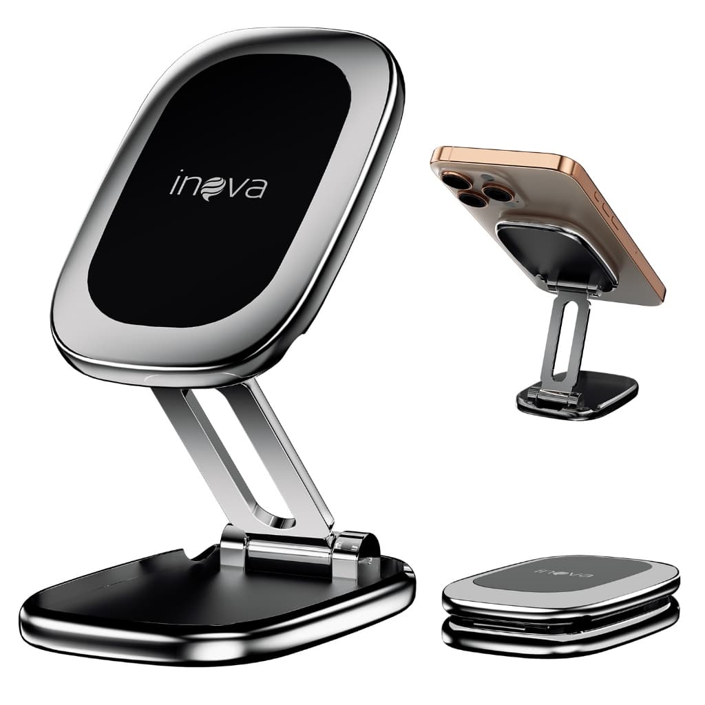 INOVA 360°Suported dobrável para celular Suporte magnético de adsorção de carro