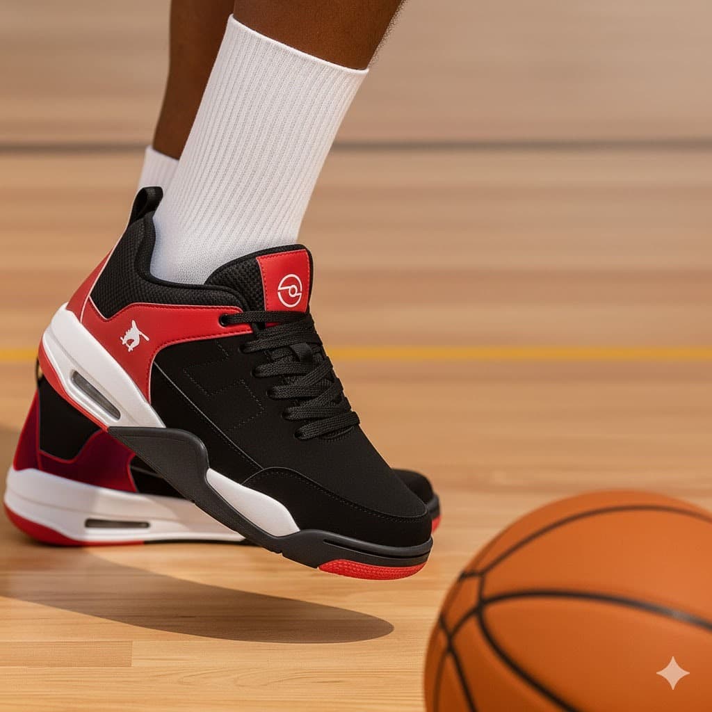 Tenis masculino botinha 4 basquete original skate conforto