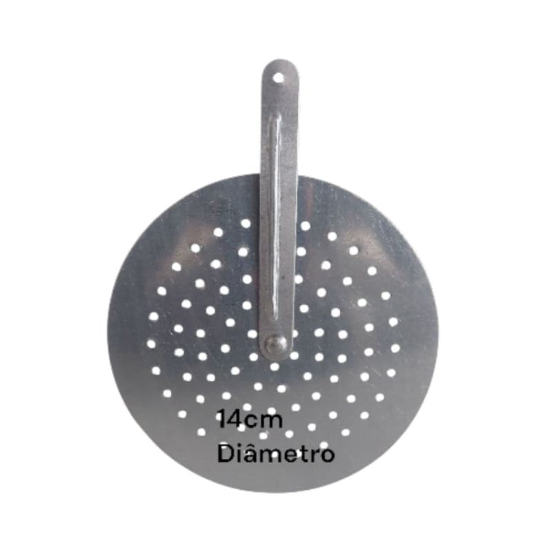Ralo Grelha Para Cuscuzeira Nordestina Tamanho 14cm