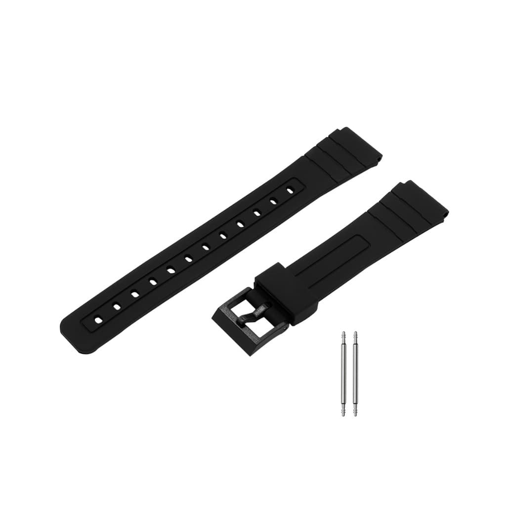 Pulseira com Fivela para Relogio Compatível com Casio F-91w F-94w F-105w F-106w F-93W-9 F-94WA-8Q