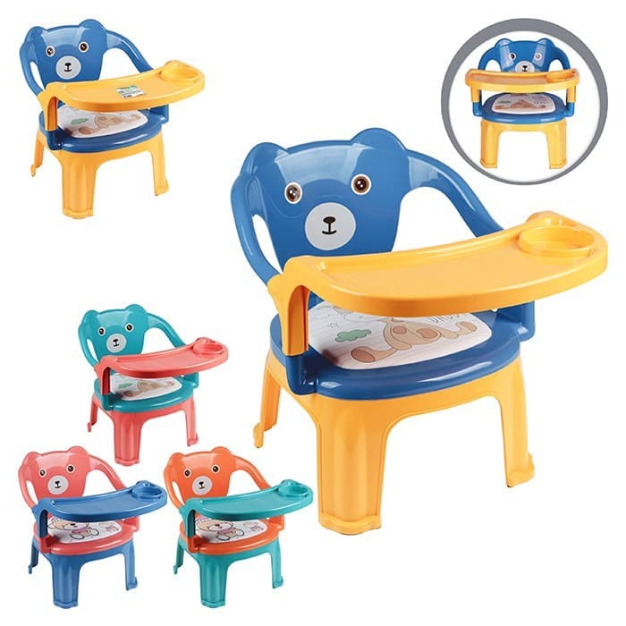 Cadeirinha infantil de Alimentação Ursinho com apito Cadeira Infantil para Refeições