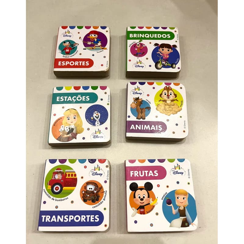 Kit 6 livrinhos Disney Baby original Disney