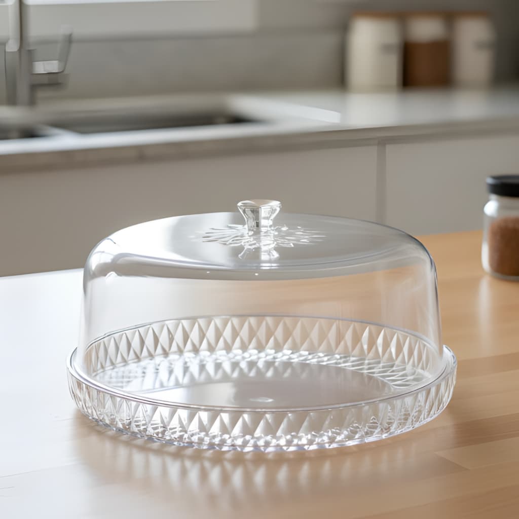 Boleira Petisqueira De Acrílico Incolor Glamour Plasútil