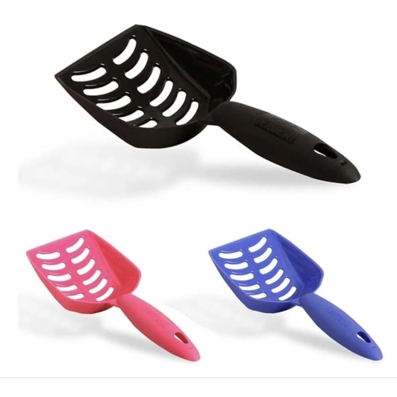 Pá Higiênica Coletor Fezes Limpa Penera Caixa De Areia Gato  Pet Sortido