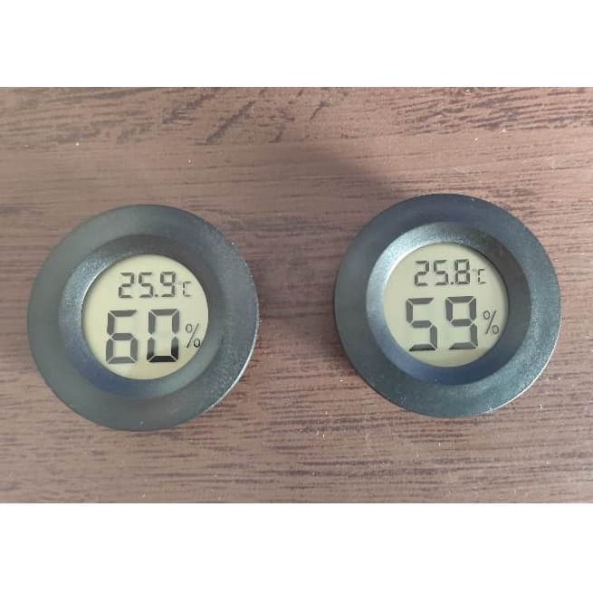 🔥 Kit 2 Higrômetros com Termômetro Digital – Controle de Umidade e Temperatura para Filamentos 3D