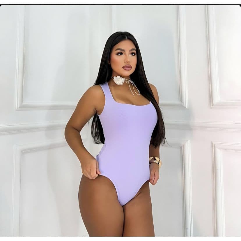 BODY FEMININO REGATA DECOTE QUADRADO SUPLEX FORRO DUPLO MODA BLOGUEIRA