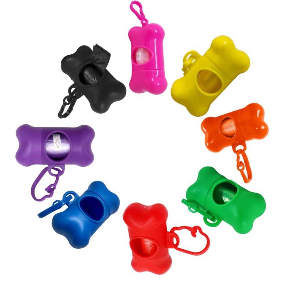 Kit Cata Caca 2 Refis Sacos Porta Saquinho Pet Cães Gatos Cachorro Recolher Coco Saco Para Fazes