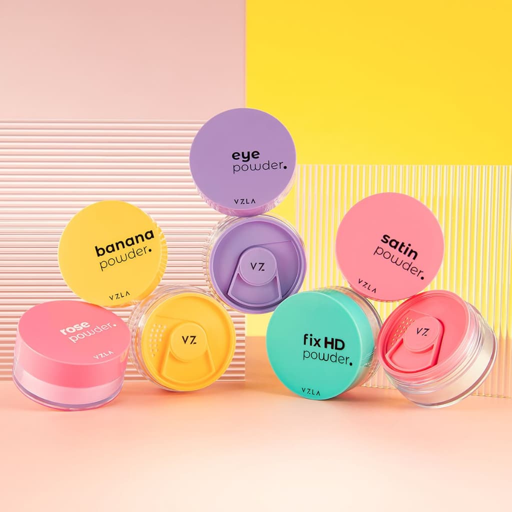 Pó Solto Fixador Fix Hd Powder Translúcido Vegano Original Vizzela