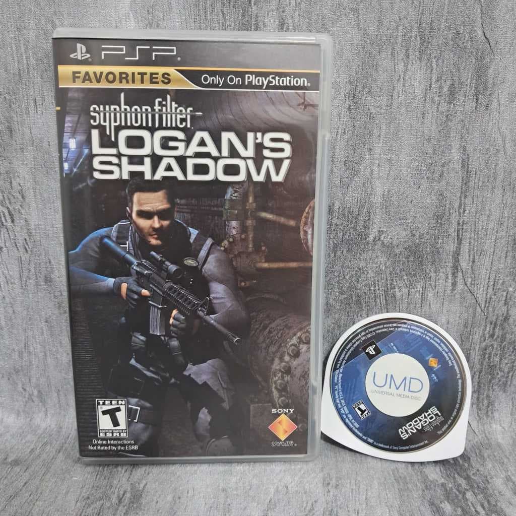 Jogo PSP Syphon Filter Logans Shadow