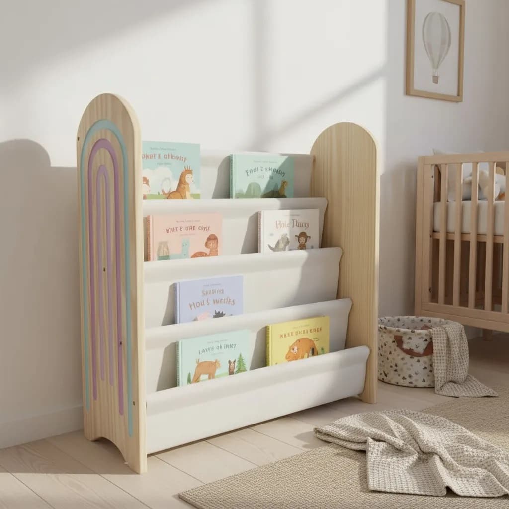 Estante Livro Infantil Montessori