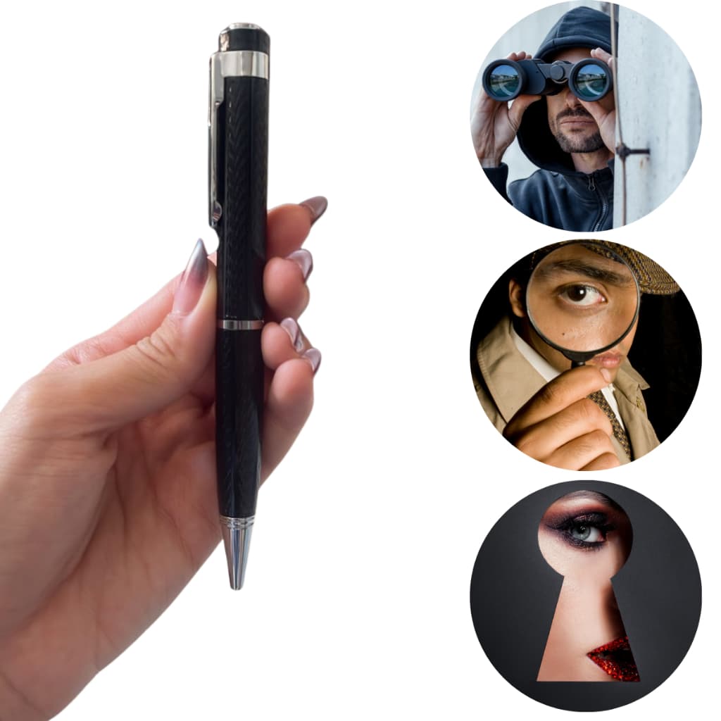 Caneta Gravador Discreto Micro Escuta Envio Imediato no BR