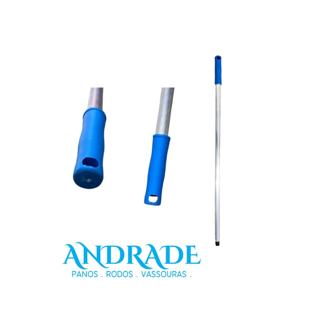 KIT CABOS ALUMÍNIO 1,25 METROS P/ RODOS E VASSOURAS