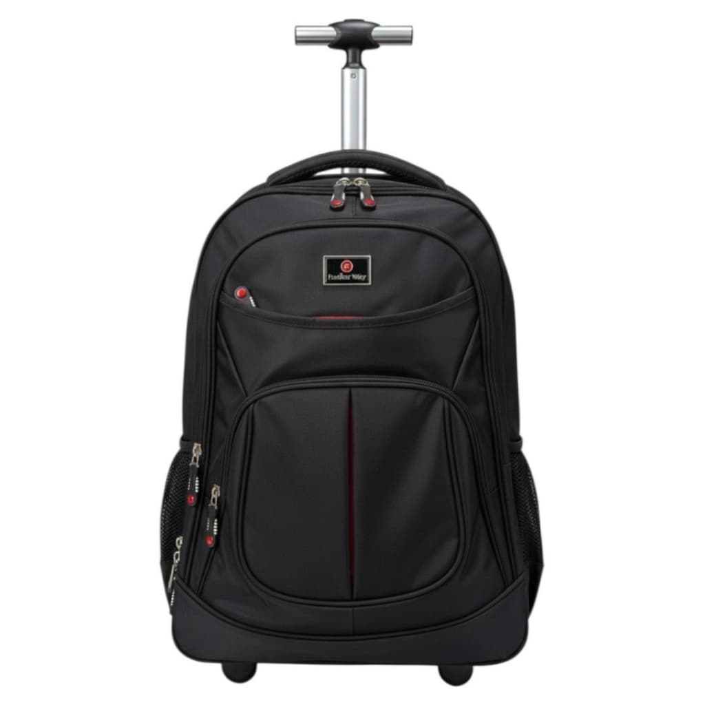Mochila Com 4 Rodinhas 360° Reforçada Notebook Impermeavel Compartimentos Grande Alta Capacidade Puxador Alça 2828T-22#
