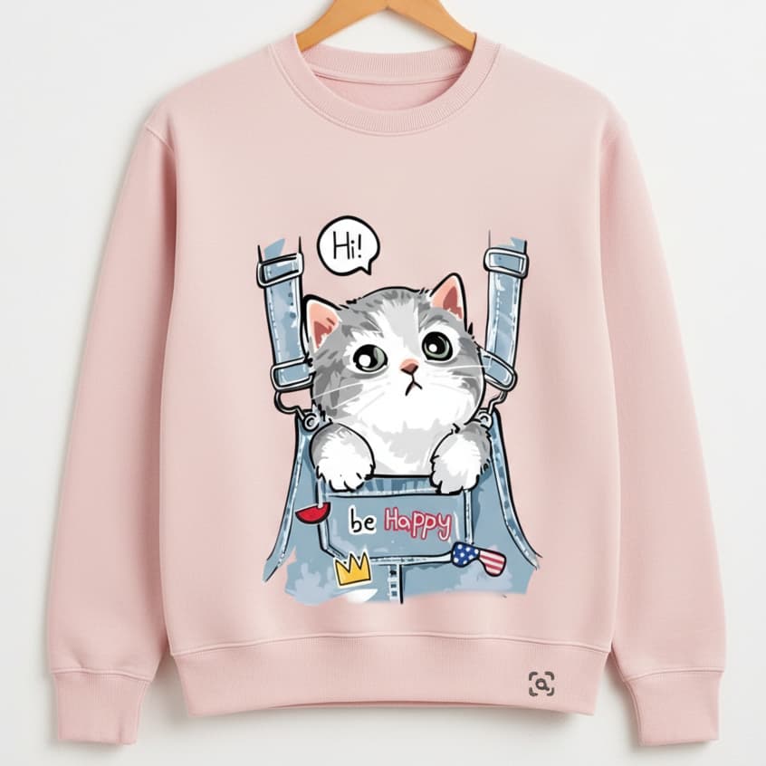 Moletom Infantil Feminino Toque Suave e Conforto o Dia Todo