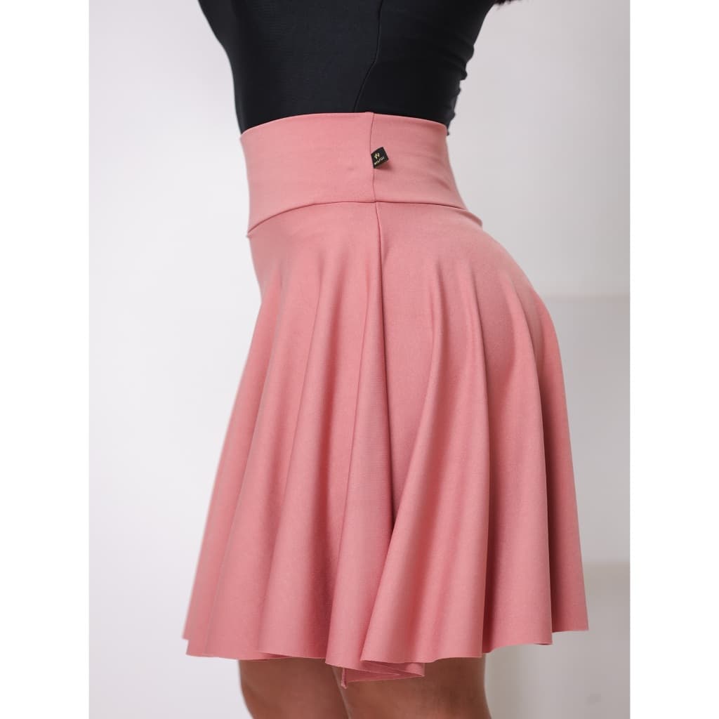 Short Saia Moda Evangélica Longo Feminino Cintura Alta