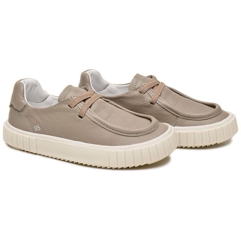 Mocassim Infantil 100% Couro Gambo com avaria