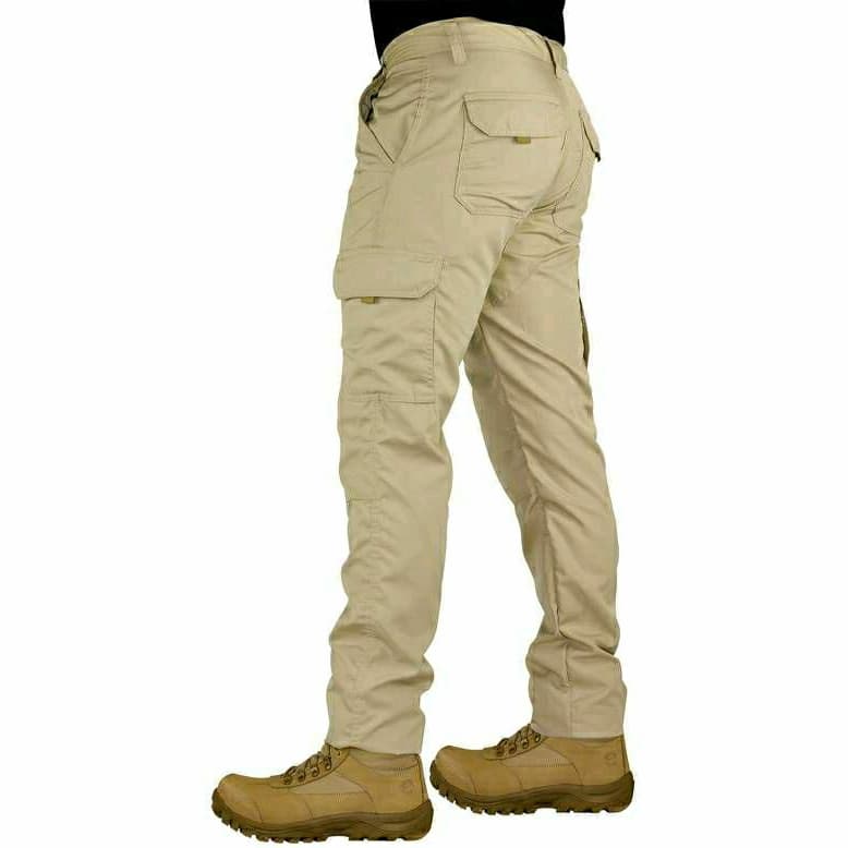 CALÇA CARGO MILITAR TÁTICA 6 BOLSOS SECAGEM RÁPIDA TRILHA PESCA