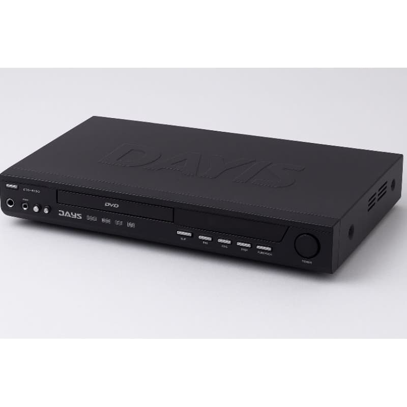DVD player de Mesa  karaoke Days reprodutor  DYD-4000 / Com Controle Remoto e 2 Microfone / 90-260V ~ 60Hz - Preto
