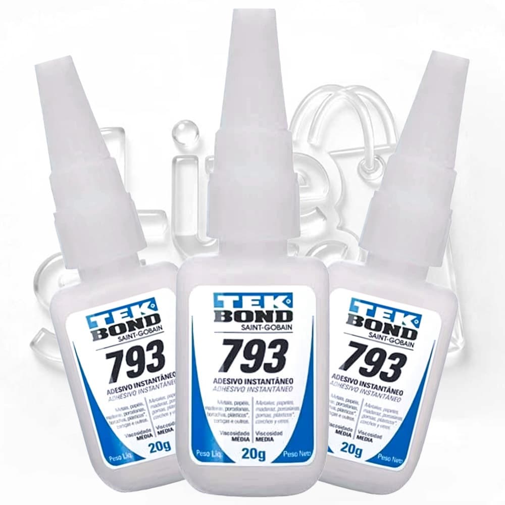 793 cola forte de secagem rápida, vedação à prova d'água e de mofo e fácil de aplicar