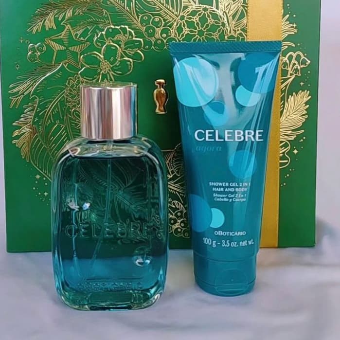 Presente Celebre Agora Masculino Colônia + Shower Gel 2 em 1