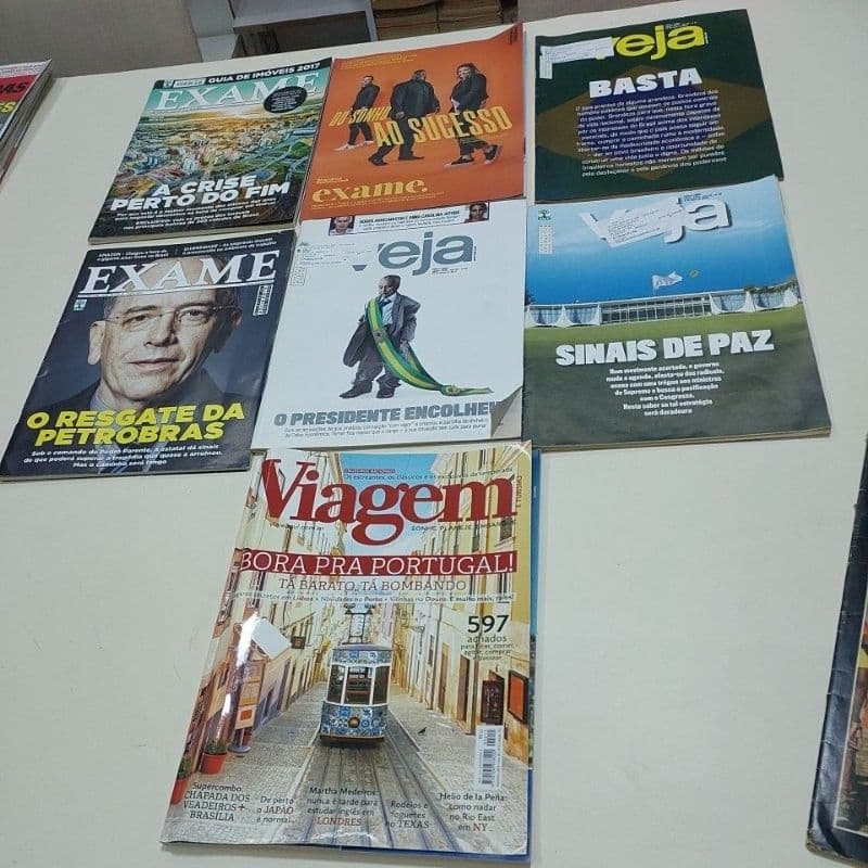 Kit Veja/exame e Viagem c/7 edições