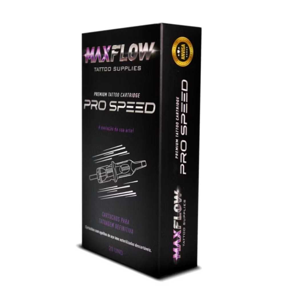 Cartuchos Max Flow PRO Speed - 20/10/5 Unidades Para Tatuagem