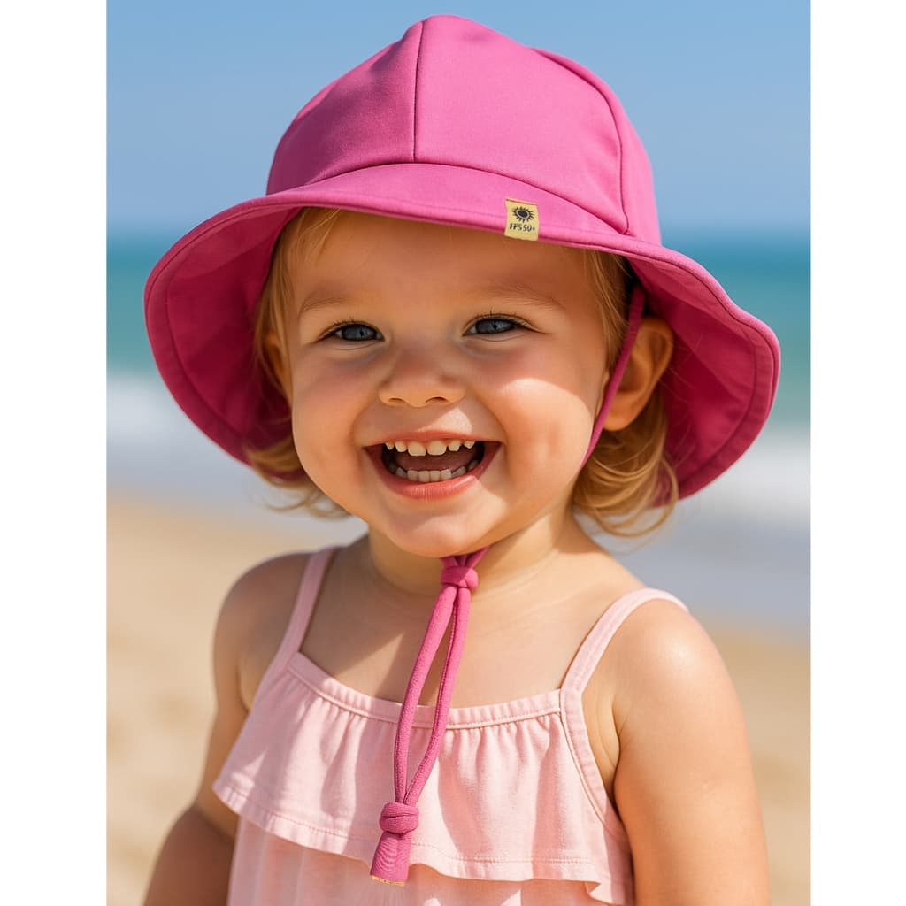 Chapéu Bebe Infantil Proteção Solar Praia Verão Piscina UV FPS50