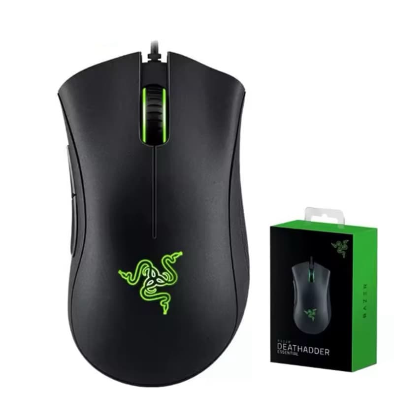 Mouse Gamer Razer Deathadder Essential 6400dpi Cor Preto