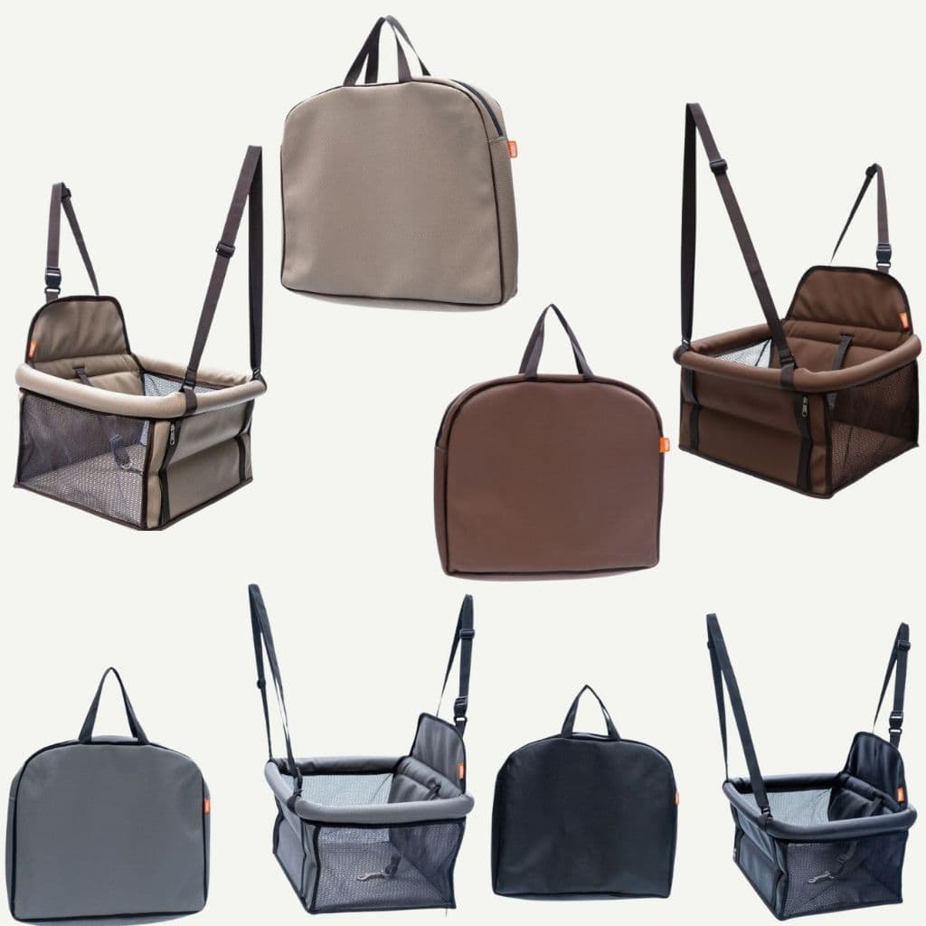 Cadeirinha Assento Pet Luxo Tubline Transporte Seguro no Carro - Tam. P - 10 Kls