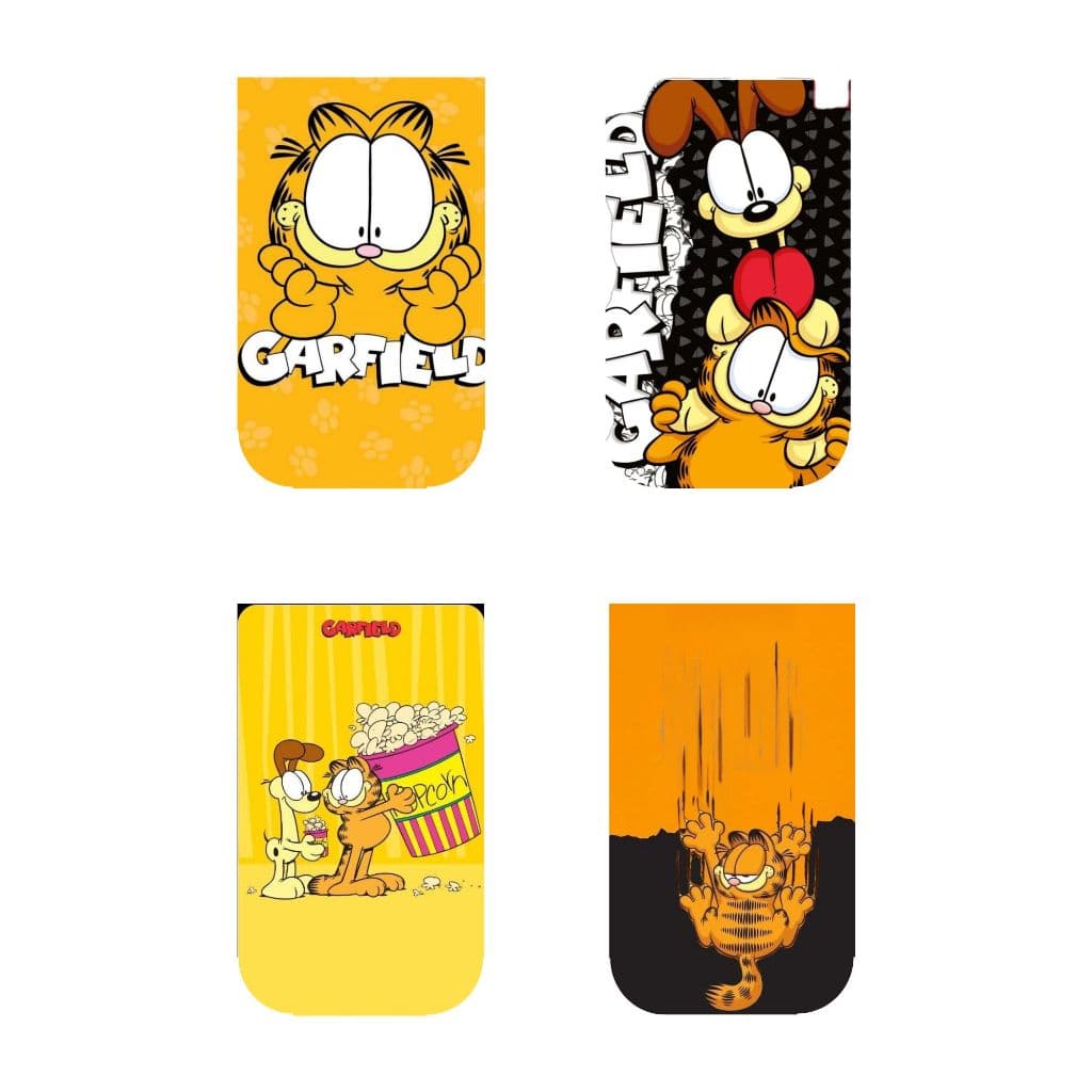 Marcador de Página Magnètico Garfield imã C/4 unidades