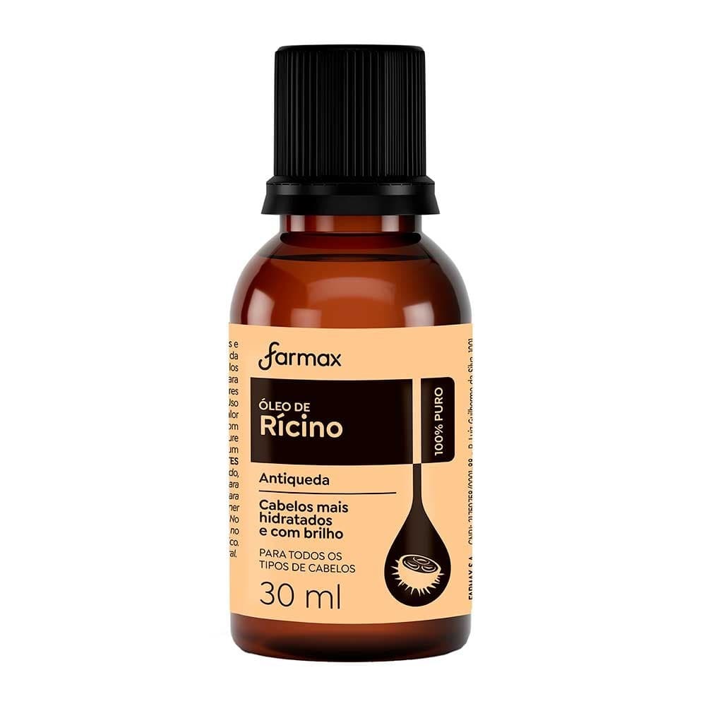 Óleo De Rícino Farmax Puro 30ml